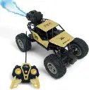 DIE-CAST Metal Body Remote Control Rock Crawler Monster Truck Car With Smoke effect